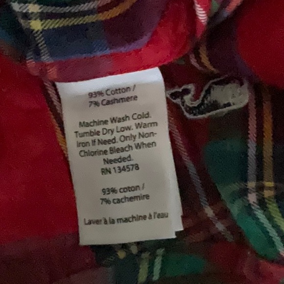 Vineyard Vines women’s Plaid Casual Shirt - Picture 6 of 11